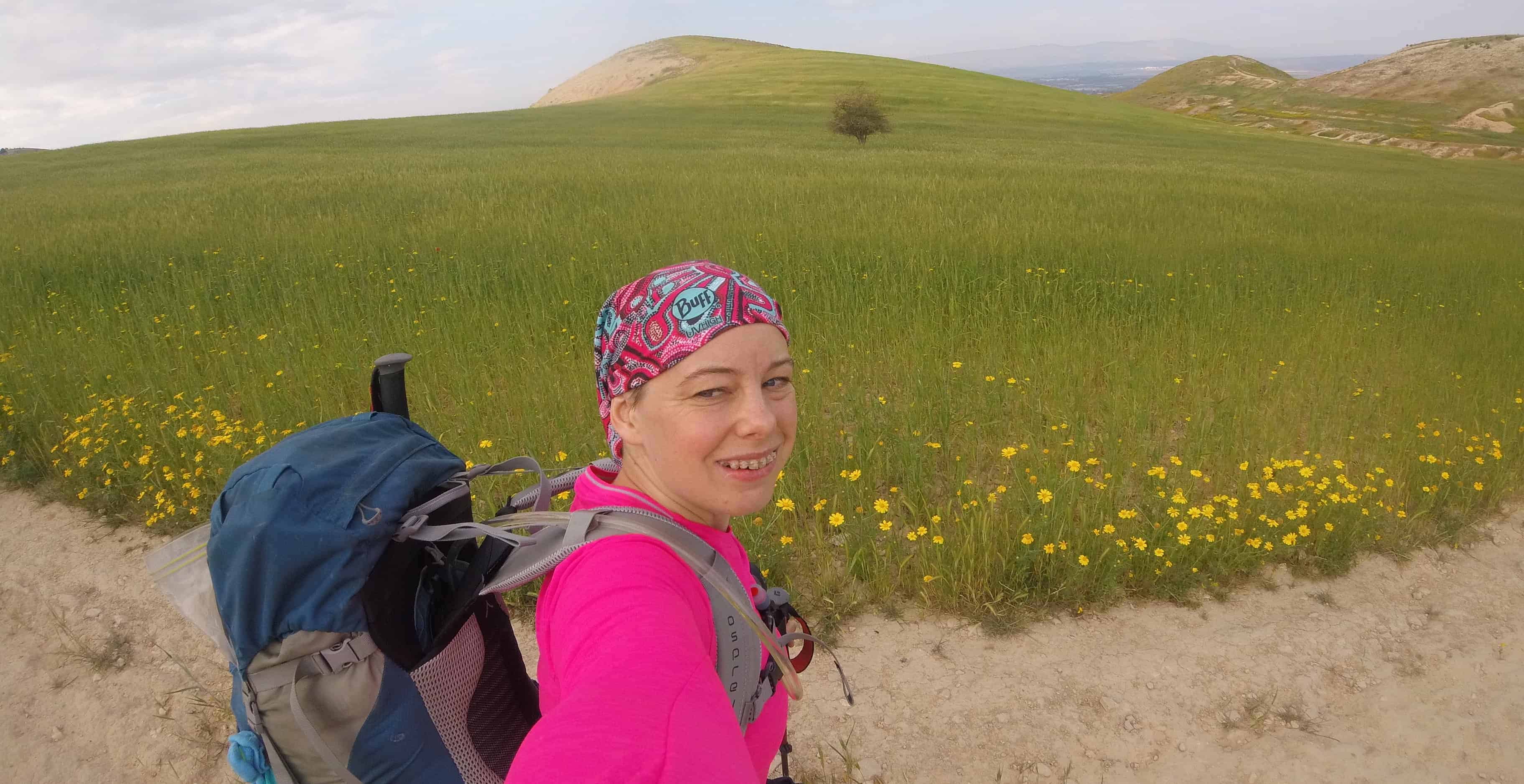 Vix Hiking the Jordan Trail